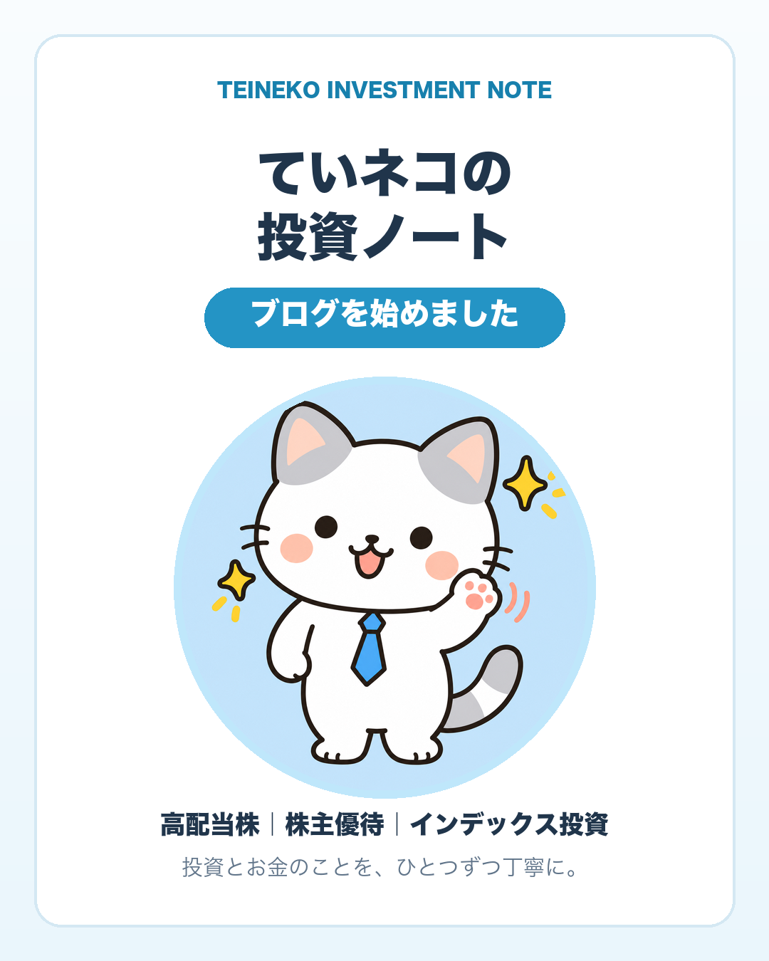 ていネコのInstagram案内画像